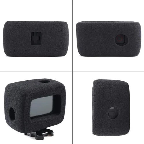 Vista 3 de HSU Windslayer - Carcasa flotante para GoPro Hero 11/10/9, color negro