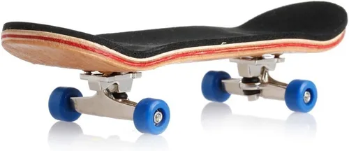 Vista 5 de Professional Mini Maple Wooden Fingerboards, 1 Pack (1Set/6Packs) 1Set Finger Skateboards, 5 Layers Maple Panel Mini Skateboards for Fingers