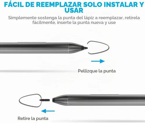 Vista 5 de Lápiz óptico HP para portátiles con pantalla táctil Pavilion, Envy, Spectre y X2 x360