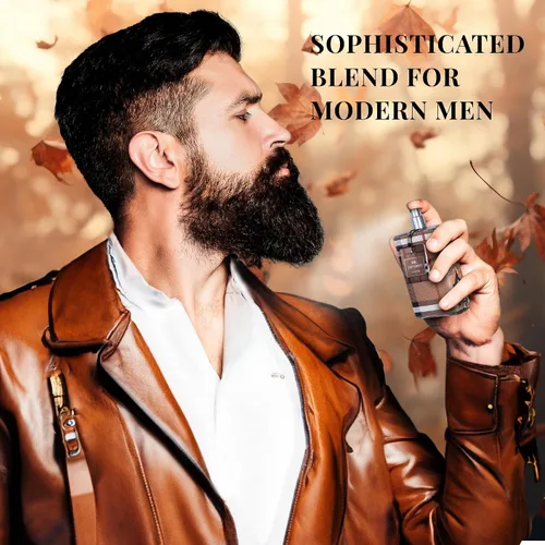 Vista 5 de Mr London - Eau De Parfum para hombre, fragancia amaderada de ámbar refinado, bergamota fresca y masculina, lavanda y canela cálida, tonos únicos