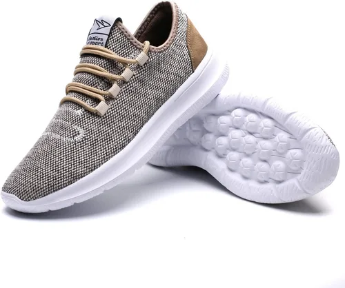 Vista 3 de KEEZMZ - Zapatos deportivos modernos y transpirables para hombres, zapatos ligeros para correr de malla, con una suela suave, estilo casual
