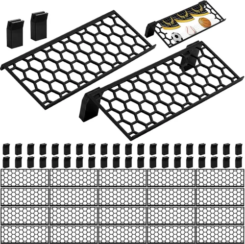Vista 23 de Yalikop 10 soportes para tarjetas coleccionables para vitrina, hueco Elevadores modulares de acrílico de la exhibición para el juego de mesa