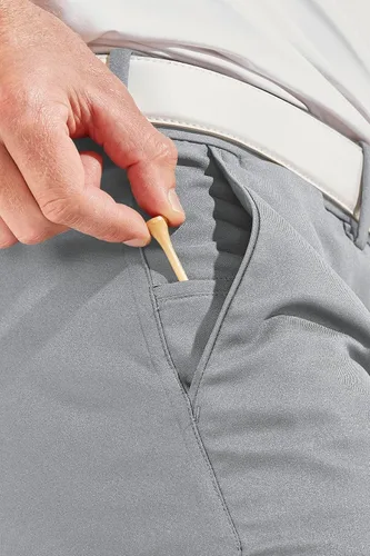Vista 3 de Coolibar Pantalón Flaig Performance UPF 50+ para hombre, protector solar, Gris Oscuro, 36" cintura x 32" largo
