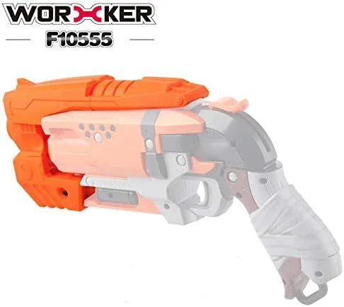 Vista 4 de WORKER Juego para Nerf Hammershot, juguete para armar