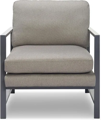 Vista 10 de Tommy Hilfiger Russell - Silla Accent, respaldo de almohada medio-suave, sillón moderno e industrial de mediados de siglo, cómoda silla para sala
