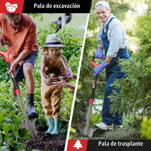Vista 8 de Pala de drenaje para sierra de raíz, pala de excavación de jardín