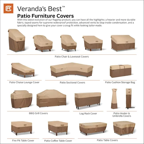Vista 15 de Classic Accessories Veranda's Best - Cubierta impermeable para parrilla de barbacoa, 58 x 30 x 48 pulgadas