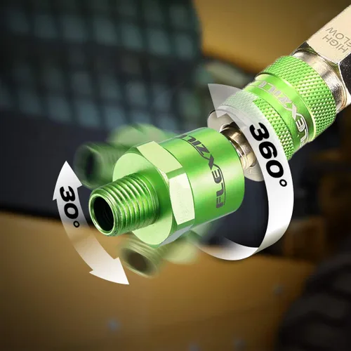 Vista 6 de Astro Pneumatic - Llave de impacto nano de 1/2 pulgada con enchufe giratorio de bola Flexzilla