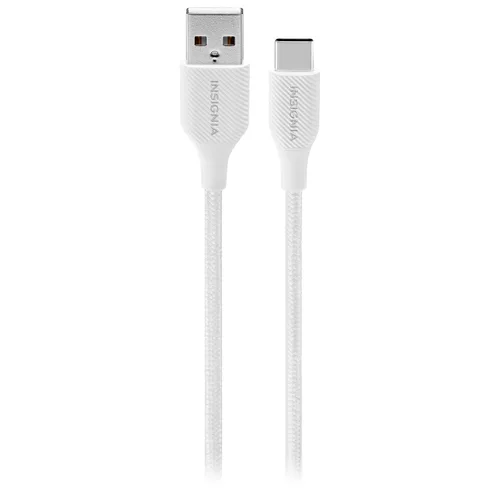 Vista 29 de Insignia Cable trenzado USB-C a USB-C (5 pies, morado claro)
