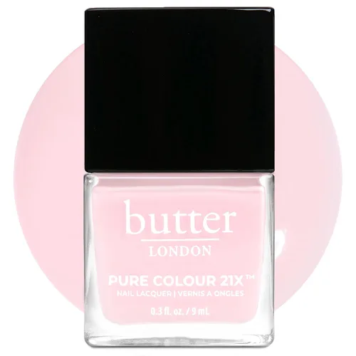 Vista 30 de butter LONDON PC21X Esmalte de uñas – Secado rápido, color de larga duración con acabado similar al gel y laca de uñas resistente a las virutas que