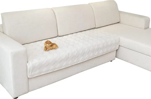 Vista 9 de Eismodra Fundas para reposabrazos, fundas de sofá modular, funda de sofá en forma de L, protector de muebles para perros, gatos, mascotas, diván