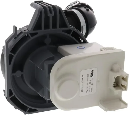 Vista 2 de ERP W11084656 Conjunto de motor y bomba de lavavajillas