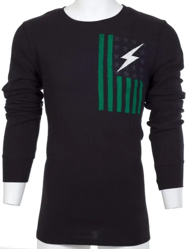 Vista 5 de Archaic by Affliction - Camisa térmica para hombre, color negro