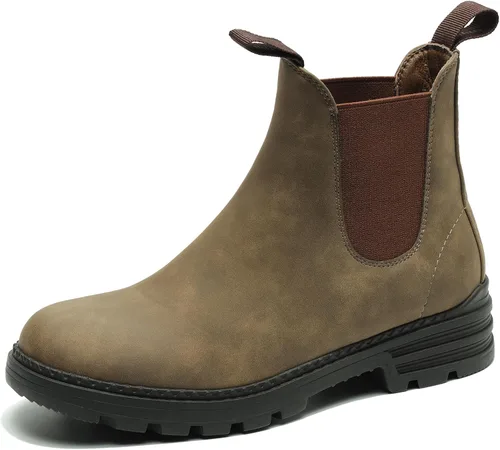 Vista 10 de Cestfini Botas de senderismo Chelsea al aire libre para mujer