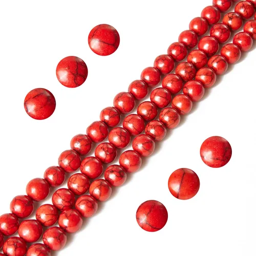 Vista 16 de 100 piezas de cuentas de amatista natural de 6 mm, cuentas de piedras preciosas redondas sueltas para hacer joyas