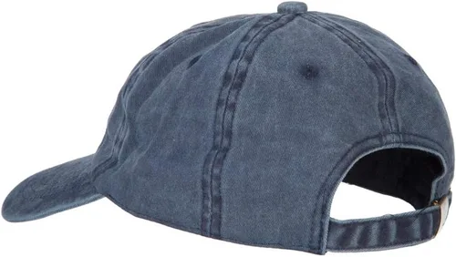 Vista 3 de Gorra de sarga de algodón lavado bordado con logotipo de la Guardia Costera de EE. UU.