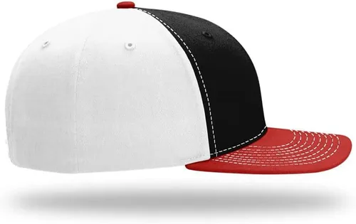 Vista 4 de The Hat Pros Richardson 312 Gorra de camionero con espalda de sarga Gorra de béisbol unisex con correa trasera ajustable 312 OSFM