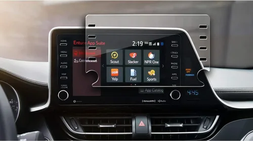 Vista 19 de YEE PIN Protector de pantalla para 2014-2019 4Runner Entune 6.1 pulgadas/2013 BRZ, protector de pantalla táctil de cristal templado para navegación