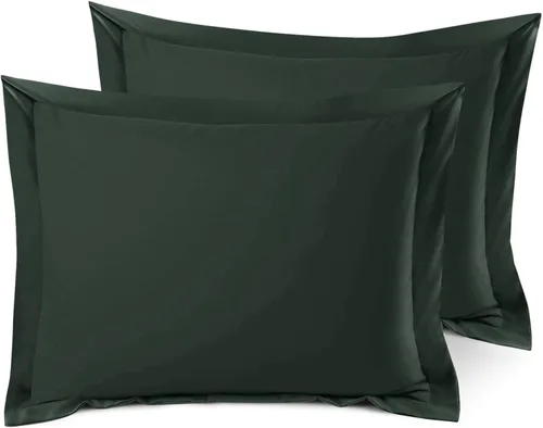 Vista 46 de Nestl Juego de 2 fundas tipo sham de almohada suaves - Fundas de almohada de microfibra de doble cepillado - Fundas de almohada de cama premium
