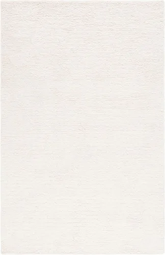 Vista 11 de SAFAVIEH Casablanca Shag Collection - Alfombra decorativa, 2 pies 3 pulgadas x 5 pies, turquesa y marfil, lana maciza hecha a mano, ideal para sala