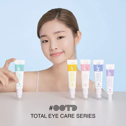 Vista 9 de OOTD - Suero y crema facial intensiva vegana para ojos (paquete de 5) Solución de cuidado de la piel durante todo el día de Corea para pieles
