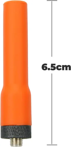 Vista 6 de Paquete de 2 Walkie Talkies universales Antena corta suave VHF/UHF 136/430 SMA-Hembra Antena para radios Kenwood HYT bidireccionales