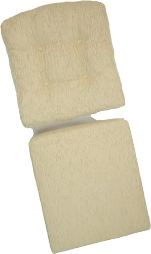 Vista 11 de Juego de 2 cojines de hoja negra para silla de salón (solo cojín)