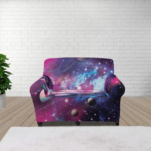 Vista 21 de Horeset Funda elástica para silla con diseño de flores hippie otoñales, funda para sofá, lavable, protección de muebles con espuma antideslizante