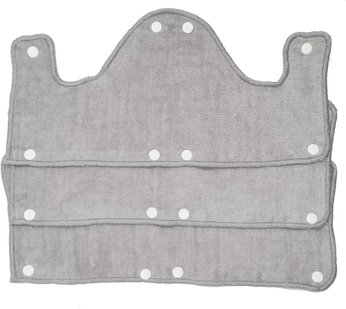 Vista 6 de Hard Hat Big Sweatband Reusable Washable Velvet Terry Cotton Hard Hat Liner snap on