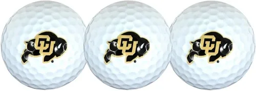 Vista 40 de Juego de 3 pelotas de golf universitarias