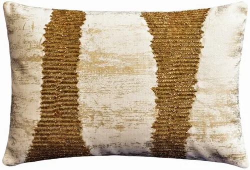 Vista 163 de The HomeCentric Fundas de almohada lumbares doradas de 12 x 14 pulgadas (11.8 x 13.8 in), de piel sintética, con diseño de animales, estilo moderno
