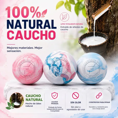 Vista 2 de FITZELAR Bolas de lacrosse de masaje para liberación miofascial, certificación de calidad, masaje de tejido profundo para espalda y hombro, terapia