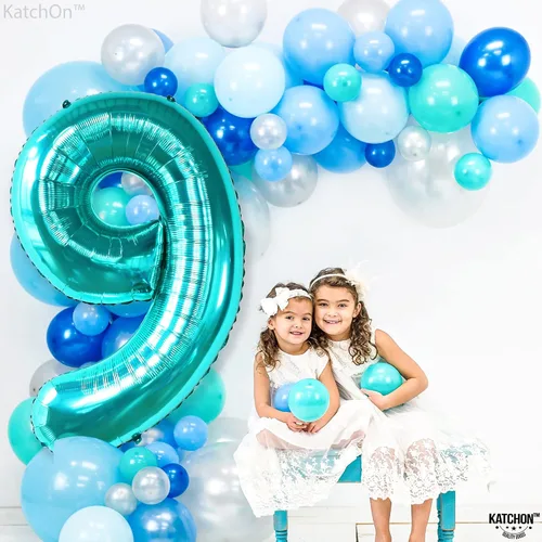 Vista 26 de KatchOn Globo negro del número 1 de 40 pulgadas, globo de feliz cumpleaños Large Mylar Number One Balloon for 1st Birthday Decorations, Foil