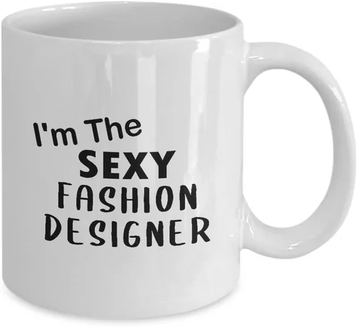 Vista 2 de Gifts for Sexy Fashion Designer Coffee Mug Tea Cup - Textile Artist Designing Clothing Stylist Industry Funny Cute Gag Appreciation Idea