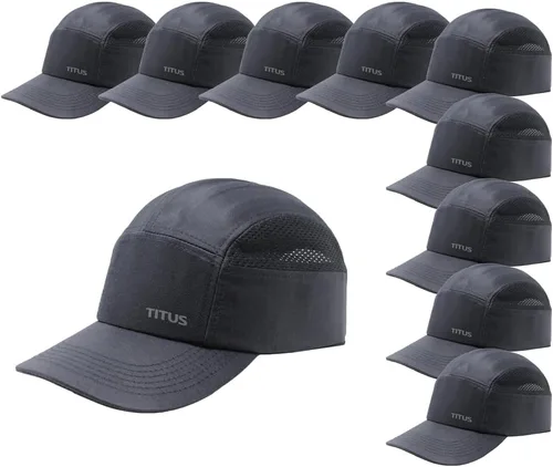 Vista 14 de TITUS Gorra de seguridad ligera - Gorra protectora estilo béisbol