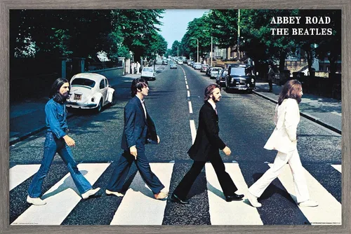 Vista 17 de Trends International Beatles-Abbey Road - Póster de pared, 22.375 x 34 pulgadas, versión sin marco, dormitorio