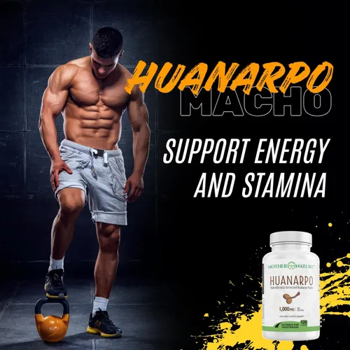 Vista 6 de Huanarpo Macho Cápsulas 1000mg – 120 cápsulas veganas – Suplemento de energía natural, resistencia y vitalidad – Apoya el rendimiento masculino