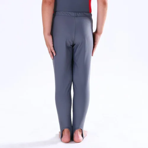 Vista 2 de Pantalones de gimnasia para hombres y niños, leotardo, mallas de ballet juveniles, pantalones de estribo para danza, yoga, práctica atlética