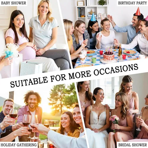 Vista 6 de REWIDPARTY 32 tarjetas para raspar con lazo rosa, boletos para raspar con lazo de acuarela, boletos de sorteo de lotería para bodas, baby shower