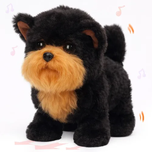 Vista 25 de Hopearl - Conejo saltarín con campana, interactivo, mascota electrónica de peluche con sonidos y movimientos, orejas que se mueven y nariz que se