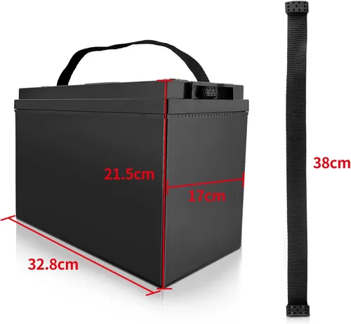 Vista 3 de XBERSTAR Caja de batería 12V100Ah para LiFePO4 32700 26650 18650 12V 12.8V 100Ah 120Ah 150Ah Caja de almacenamiento de energía del sistema solar