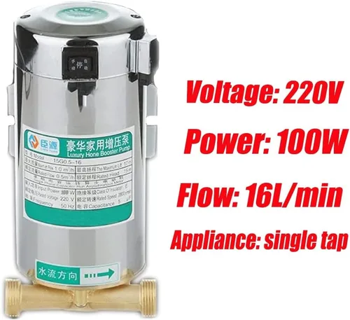 Vista 4 de ele ELEOPTION bomba automática del aumentador de presión de agua de 220v
