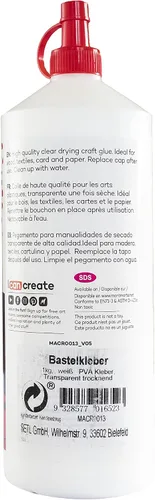 Vista 7 de Mont Marte Pegamento PVA Pegamento Artesanal, Punta Fina 1L