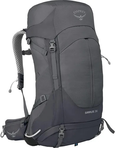 Vista 18 de Osprey Sirrus 24L Mochila de senderismo para mujer, Púrpura Elderberry/Chiru Tan