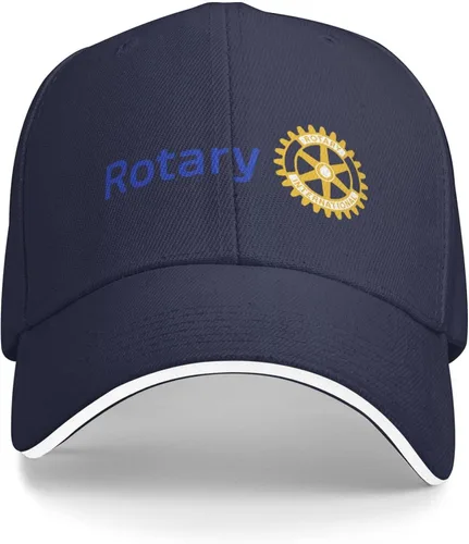 Vista 2 de Rotary-International - Gorra de béisbol unisex clásica unisex ajustable Casquette