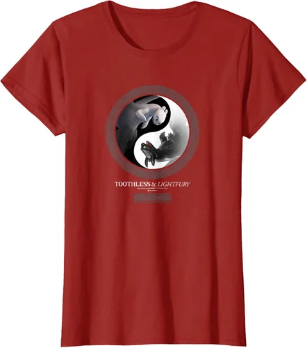 Vista 23 de Cómo entrenar a tu dragón 3 Yin Yang Dragon Camiseta