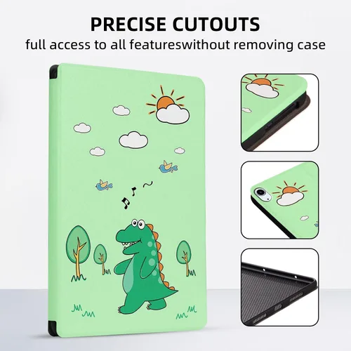 Vista 7 de Funda para iPad de 10.ª generación 2022, funda de 10.9 pulgadas, (Modelo: SM-A2696 A2757 A2777) Funda protectora de cuerpo completo a prueba