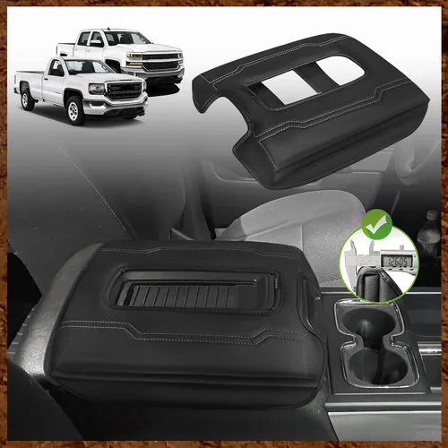 Vista 57 de Muslogy - Funda para reposabrazos para Chevy Silverado 2007-2013, extra