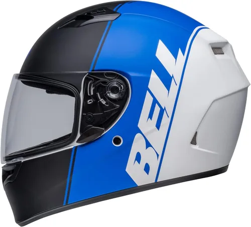 Vista 4 de Bell Qualifier Ascent Negro Mate/Azul/Blanco