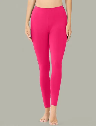 Vista 5 de Leggings de algodón para mujer con pantalones de cintura alta (S-3XL)